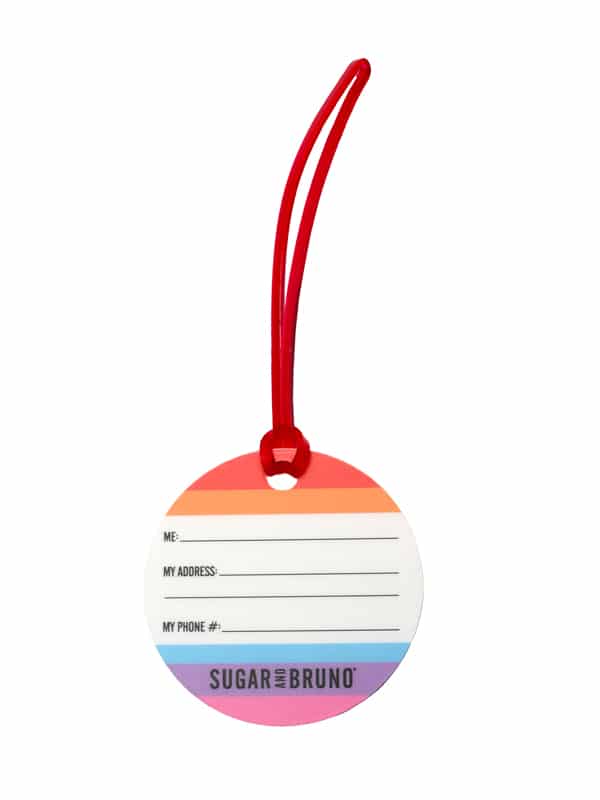 Athlete Artist Luggage Tag