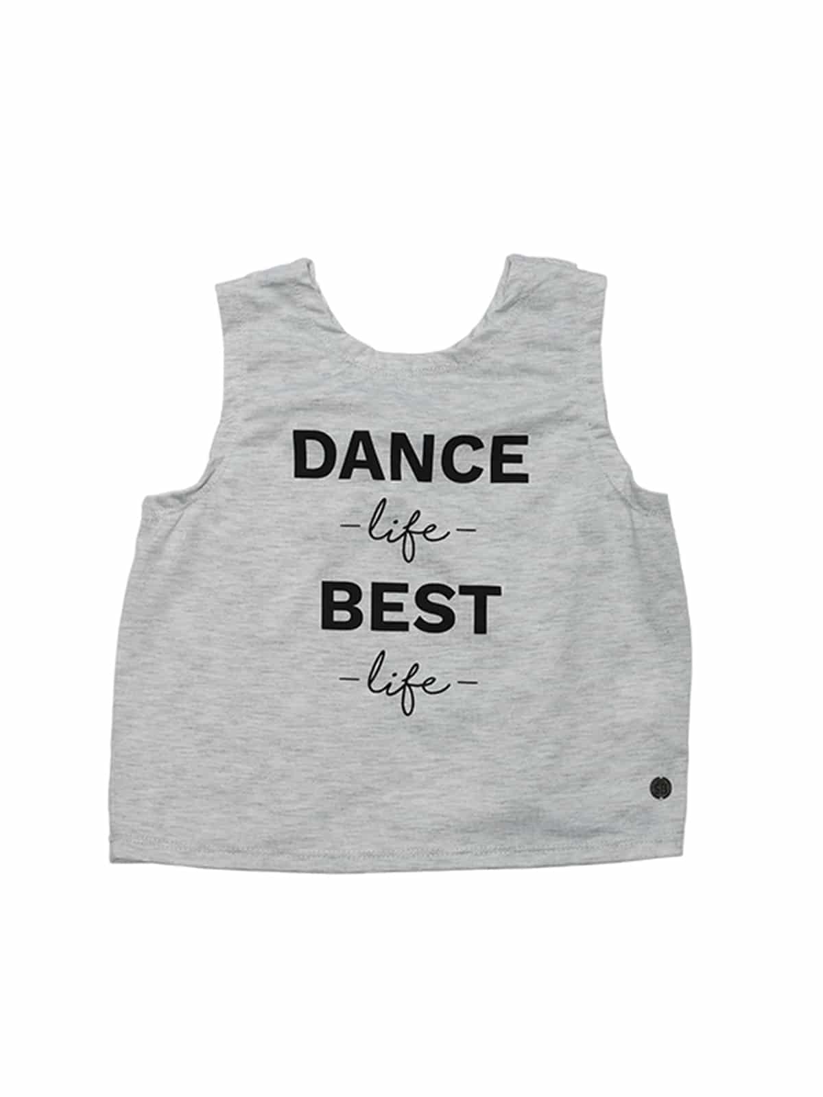 Dance Life Itty Bitty Curtain Call Top, White