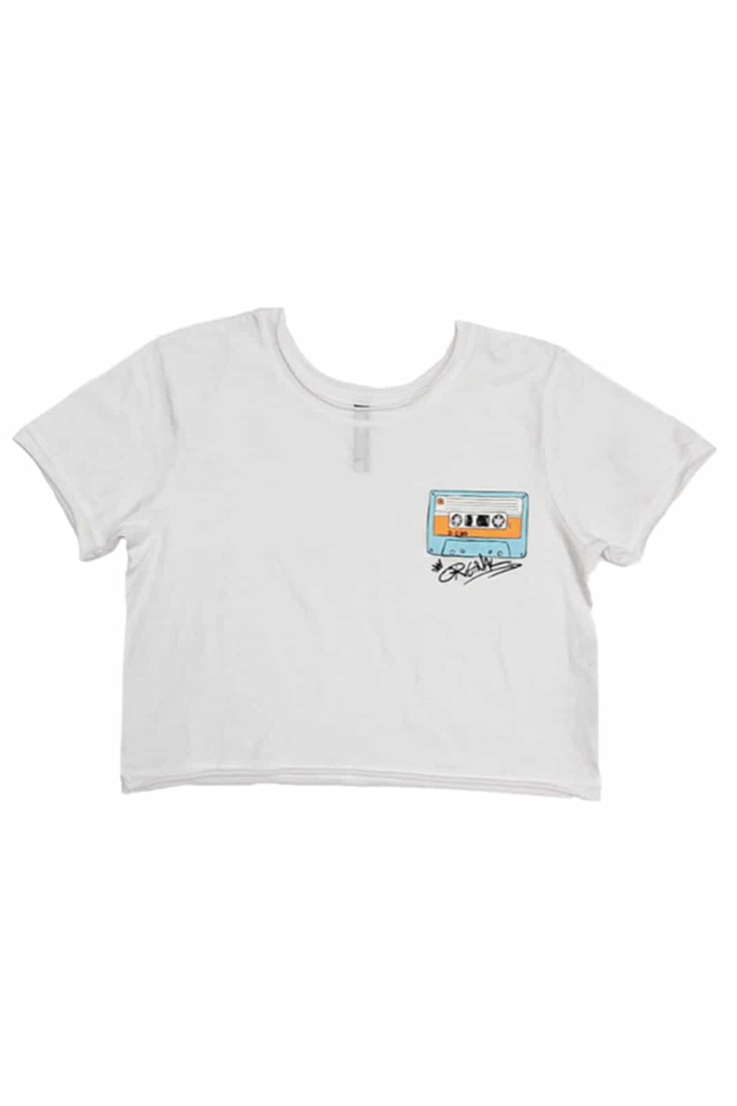Kayla Cassette Crop Tee