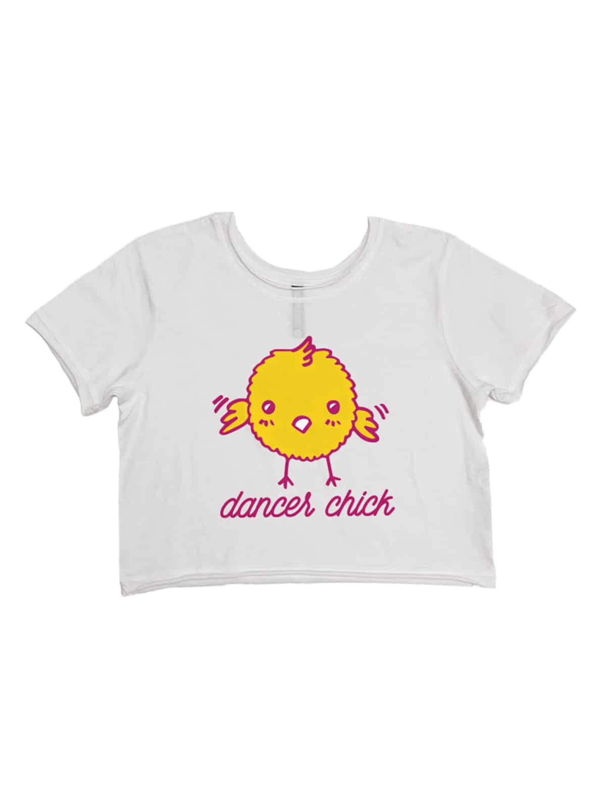 Dancer Chick Itty Bitty Crop Tee