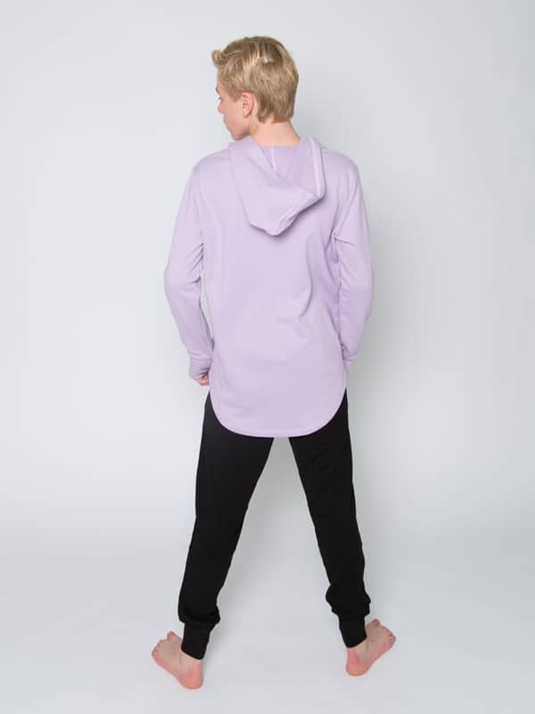 365 French Terry Hoodie, Lavender