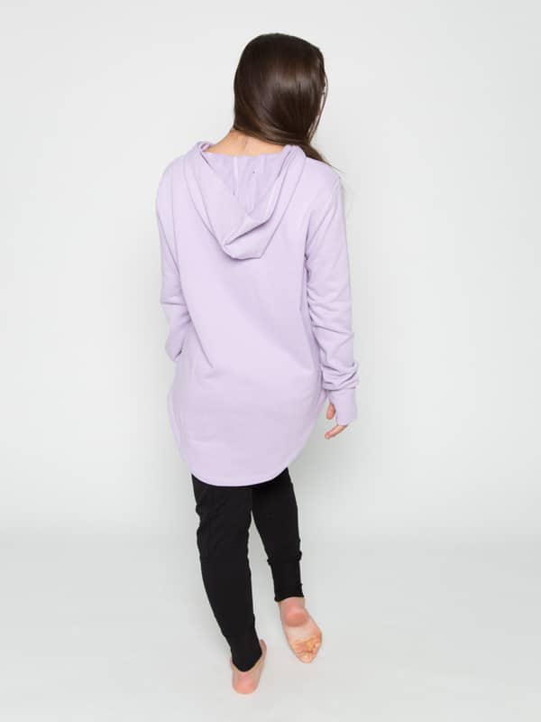 365 French Terry Hoodie, Lavender