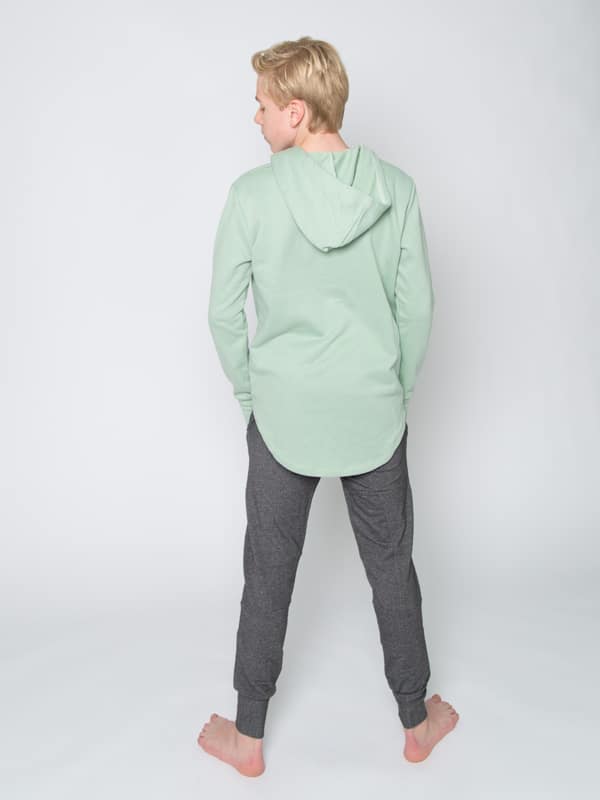 365 French Terry Hoodie, Sage