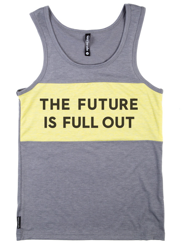 Keltie Future Unisex Tank, Lemon