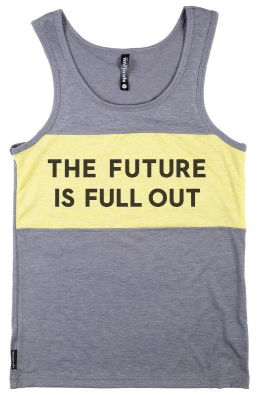 Keltie Future Unisex Tank, Lemon