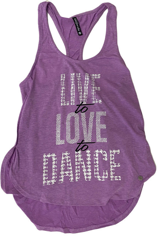 Live to Love Petal Racerback