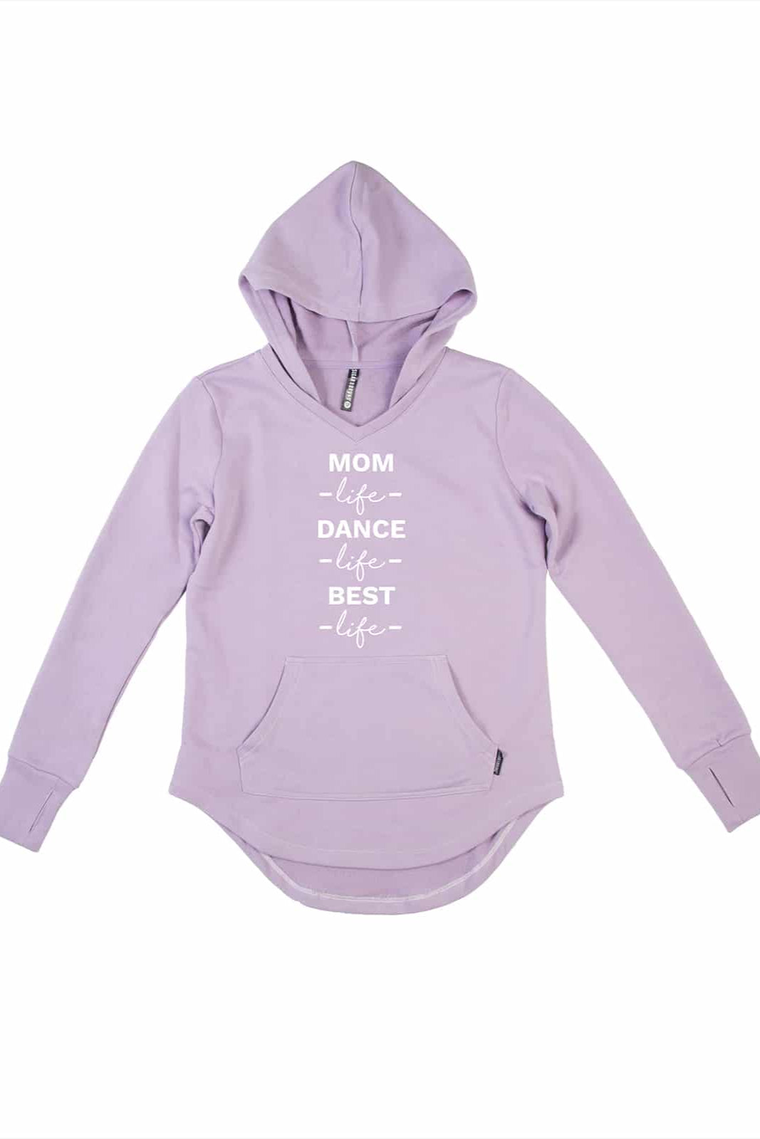 Mom Life 365 French Terry Hoodie, Lavender