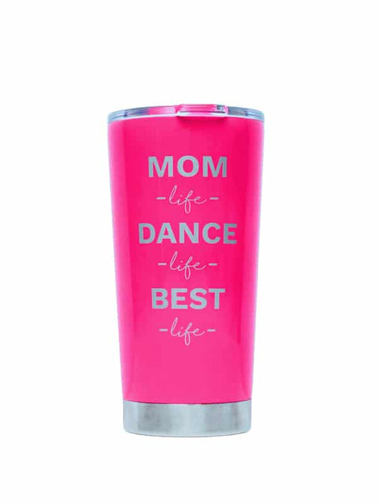 Mom Life Cup, Neon Pink