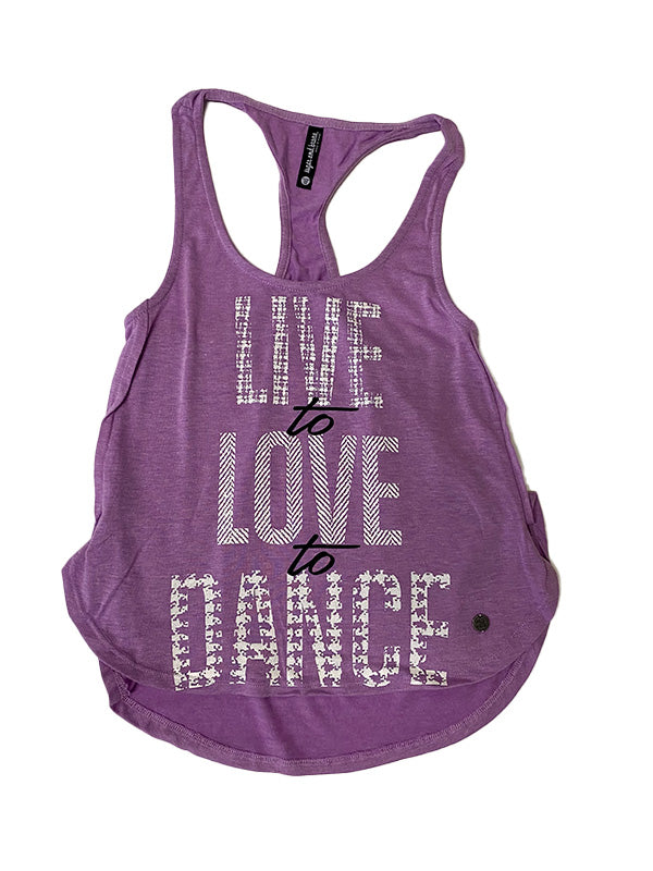 Live to Love Youth Petal Racerback