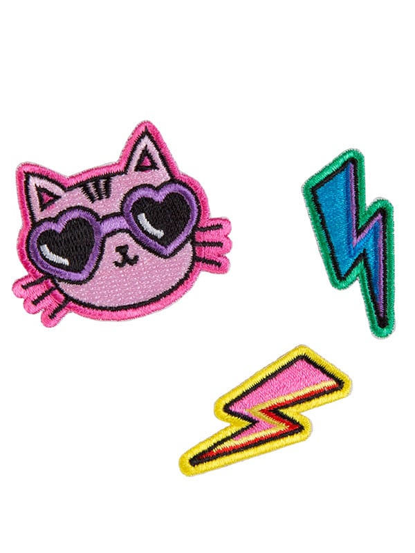 Cat Patches: "Cool Cat Patch Set" by Sugar and Bruno and SoDanca