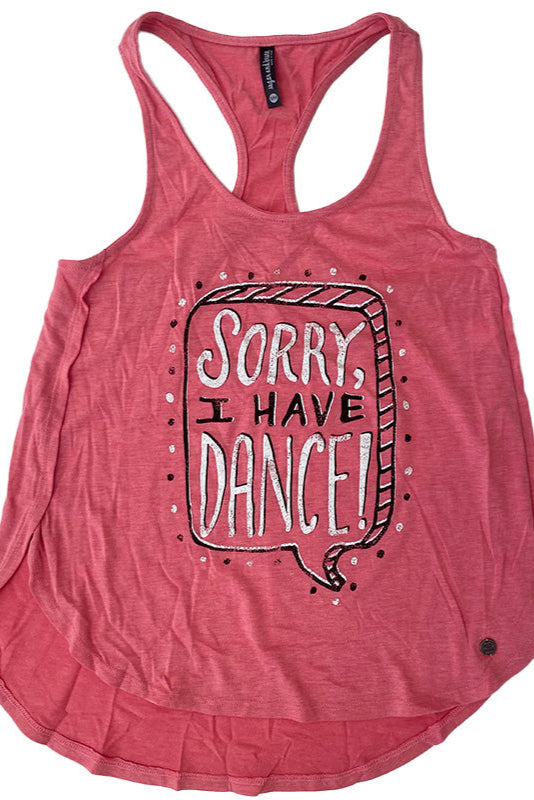 Sorry Petal Racerback