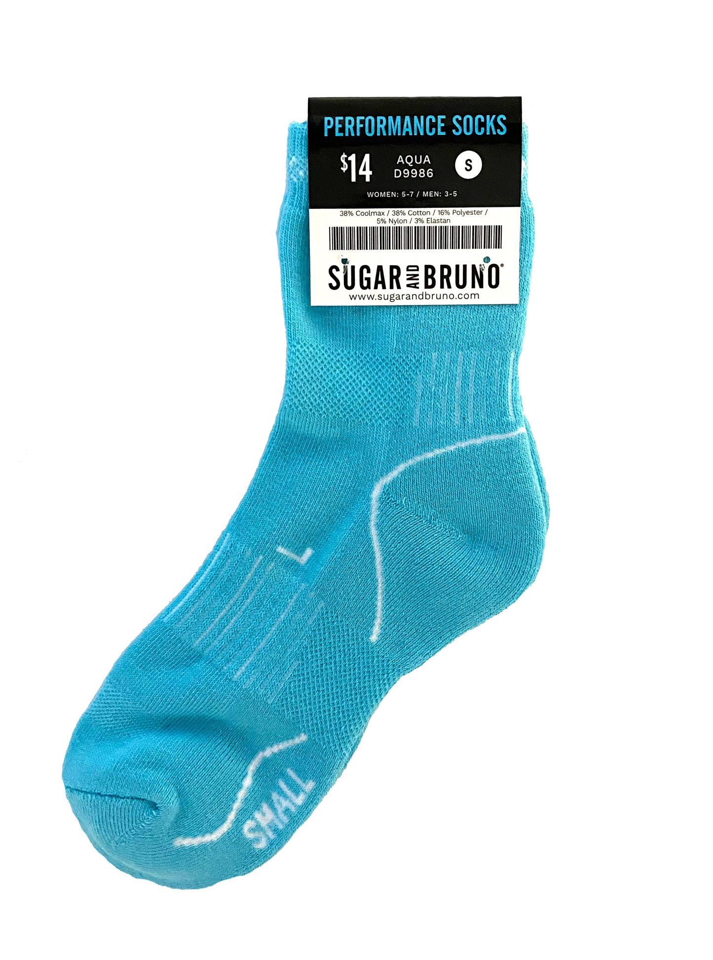 SB Performance Socks, Aqua