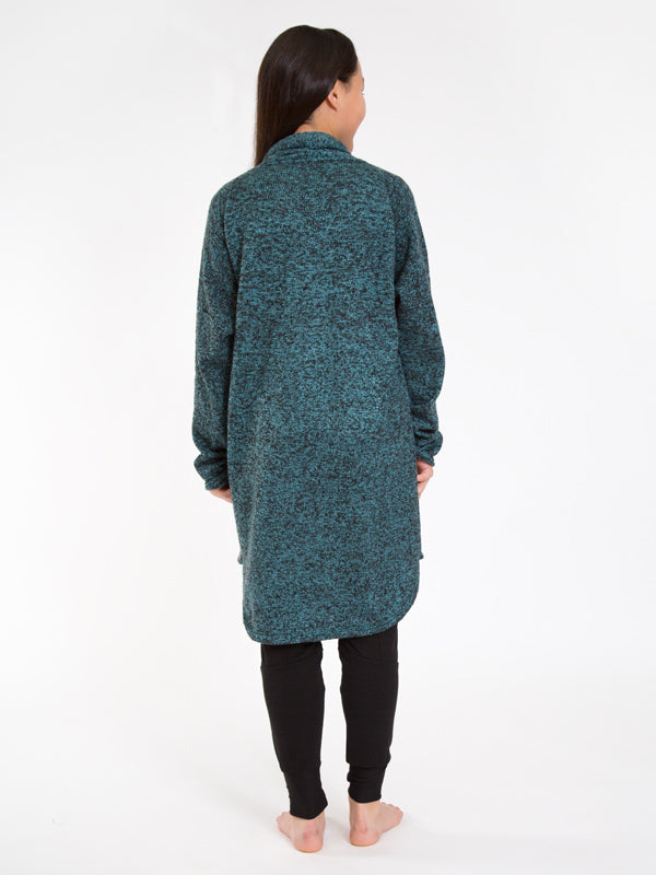 Stella Sweater, Aqua Speckle