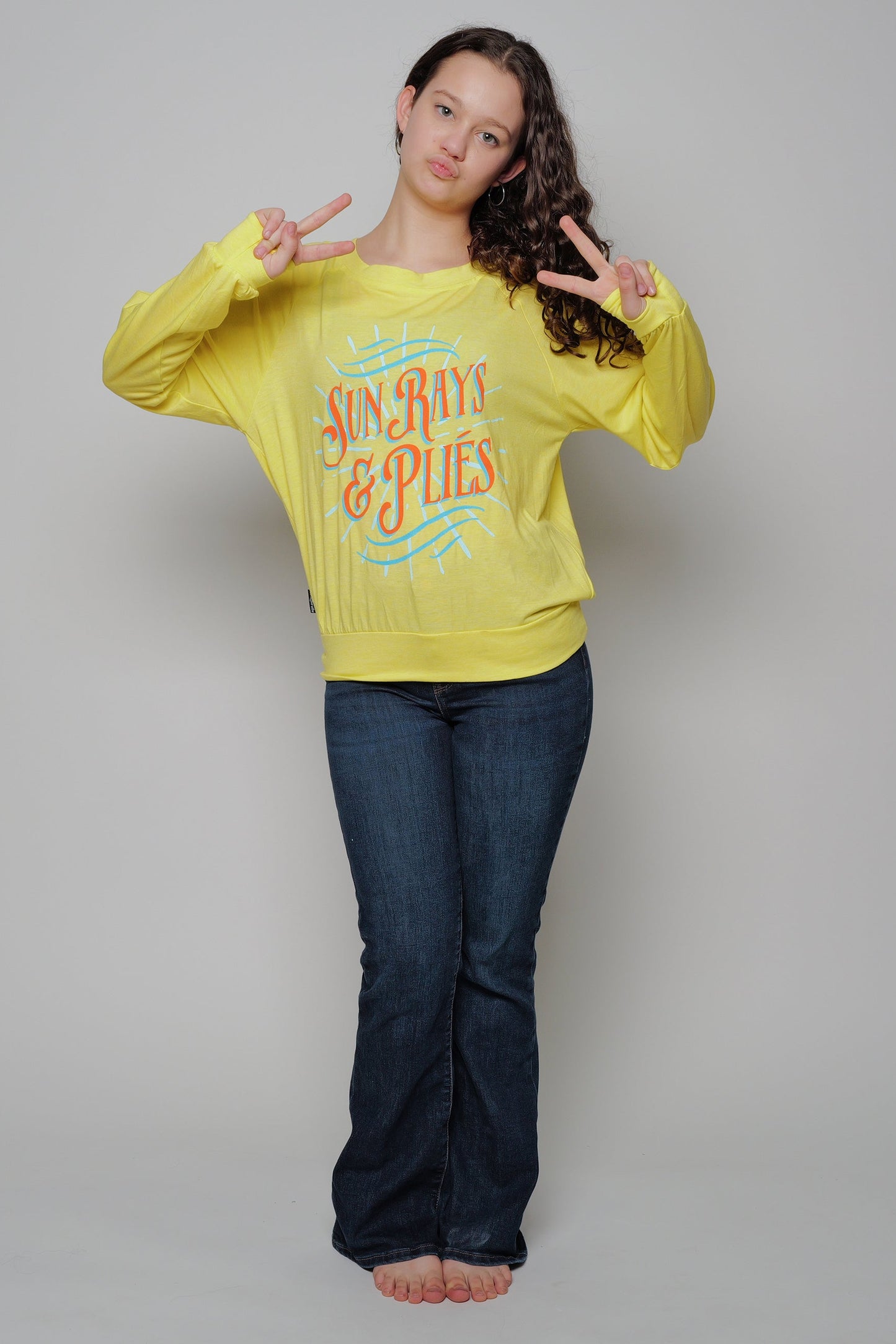 Sun Rays Youth Raglan