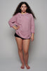 Pink Embroidered Kathryn Hoodie