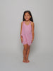 The Itty Bitty Bubbler Romper, Heathered Pink