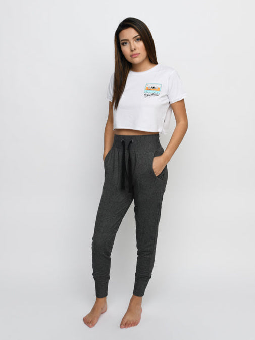 Crop Tee , White