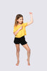 Crop Tee , Sunflower