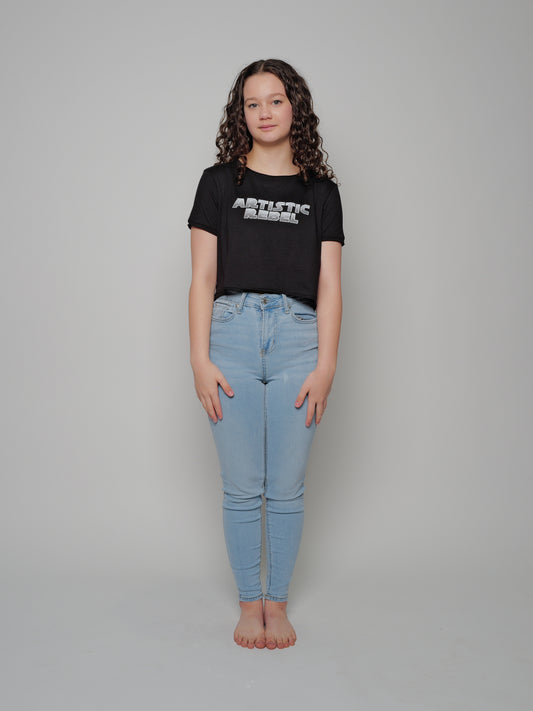 Artistic Rebel Crop Tee