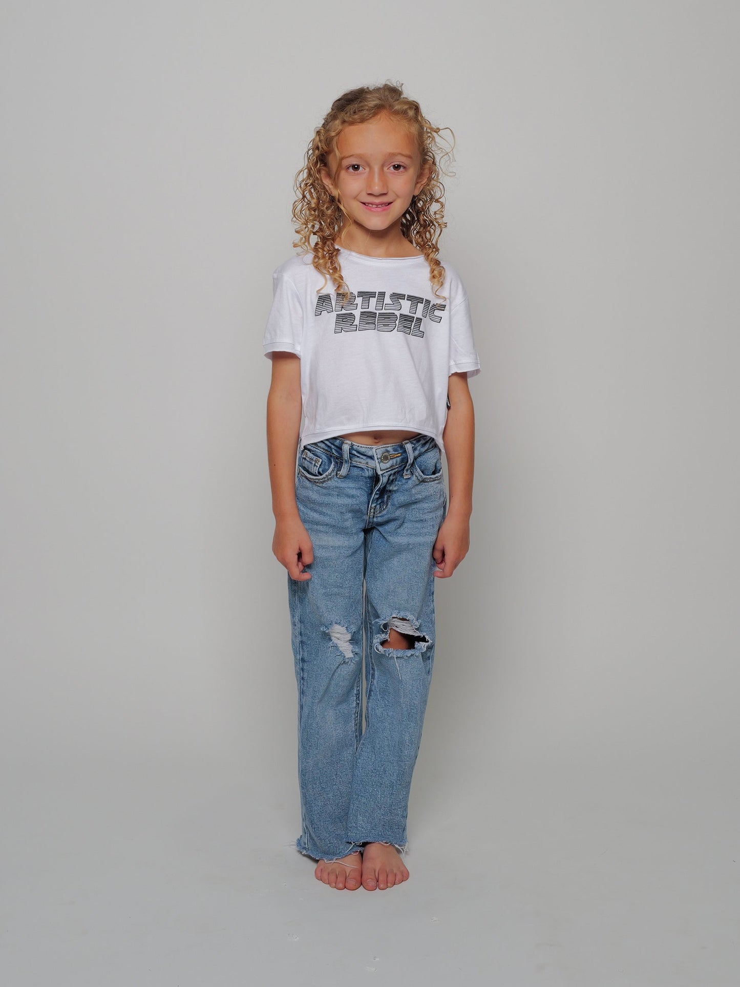 Artistic Rebel Itty Bitty Crop Tee