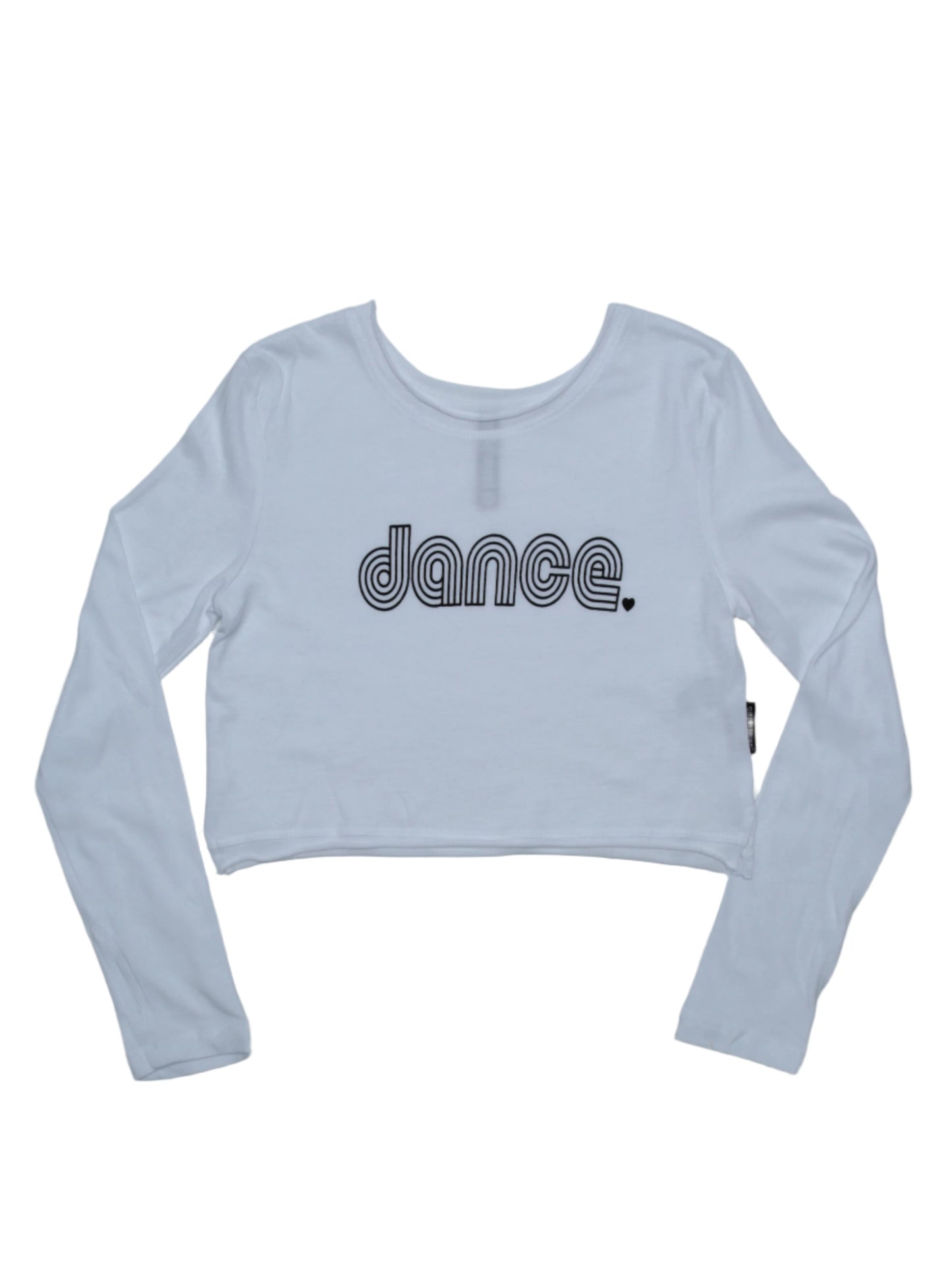 Groovy Dance Itty Bitty Long Sleeve Crop