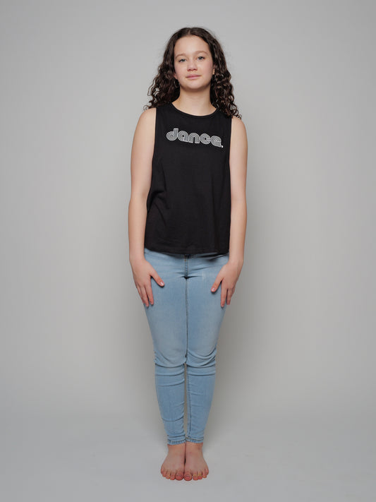 Groovy Dance Twisted Pony Tank