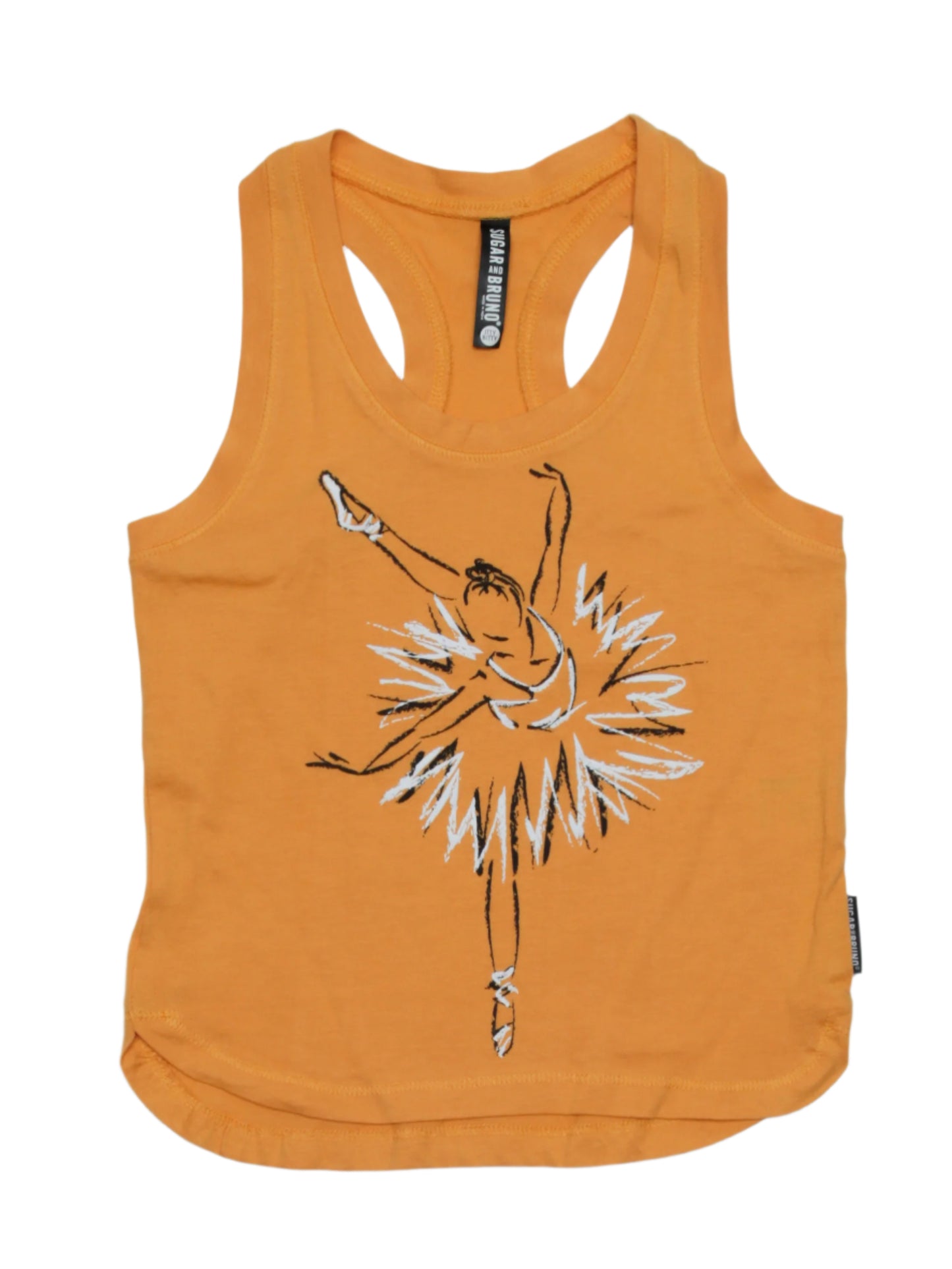 Chalk Ballerina Itty Bitty Racerback Tank