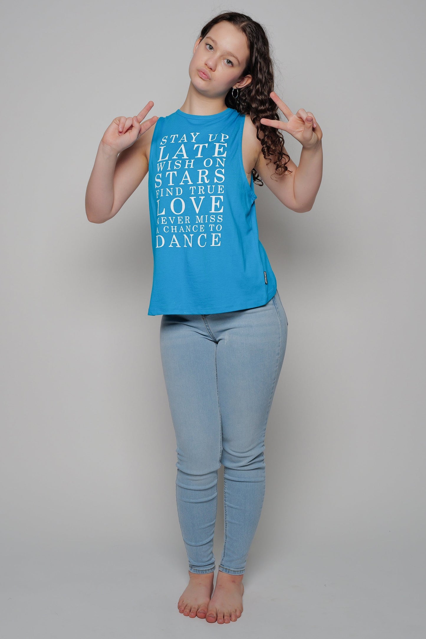 Stay Up Late Twisted Pony Tank