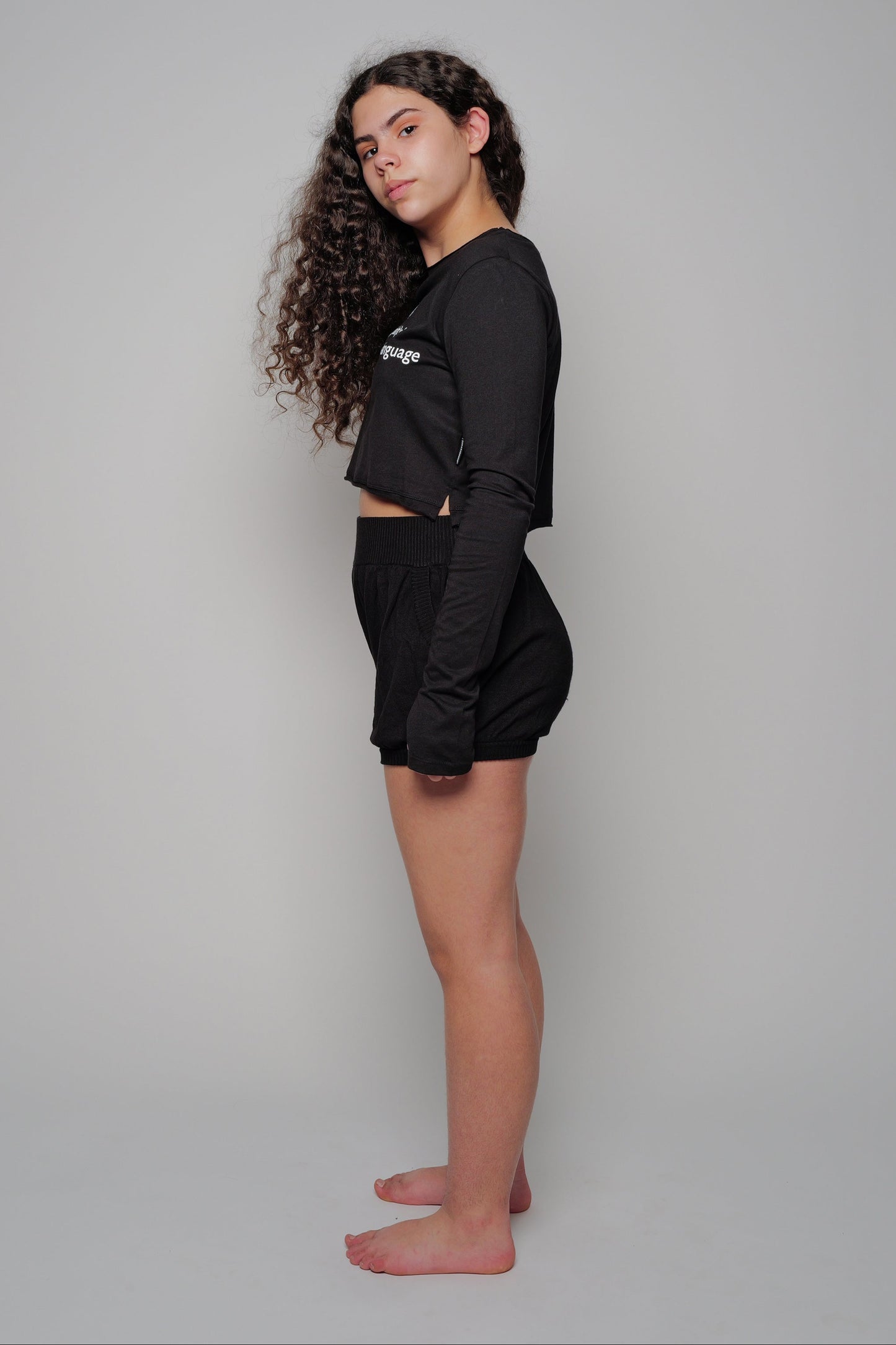 Dance Defined Long Sleeve Crop