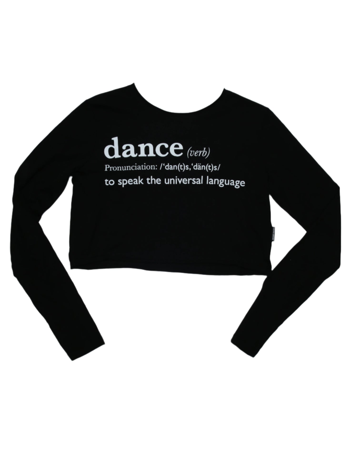 Dance Defined Long Sleeve Crop