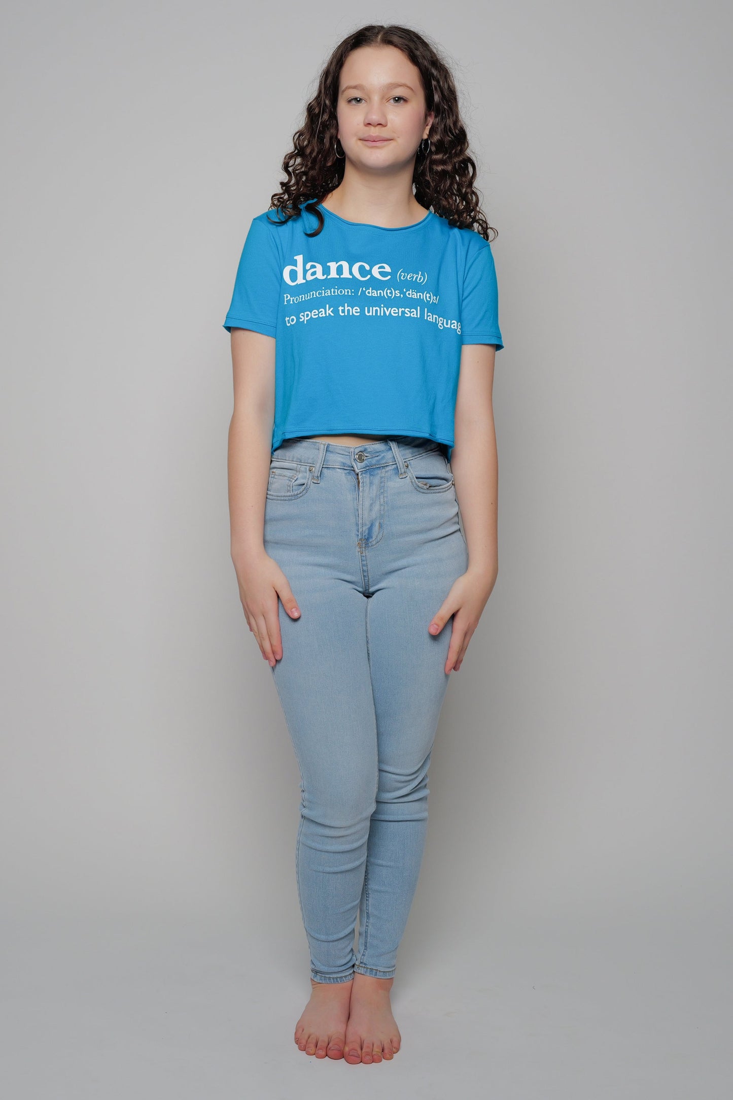 Dance Defined Crop Tee