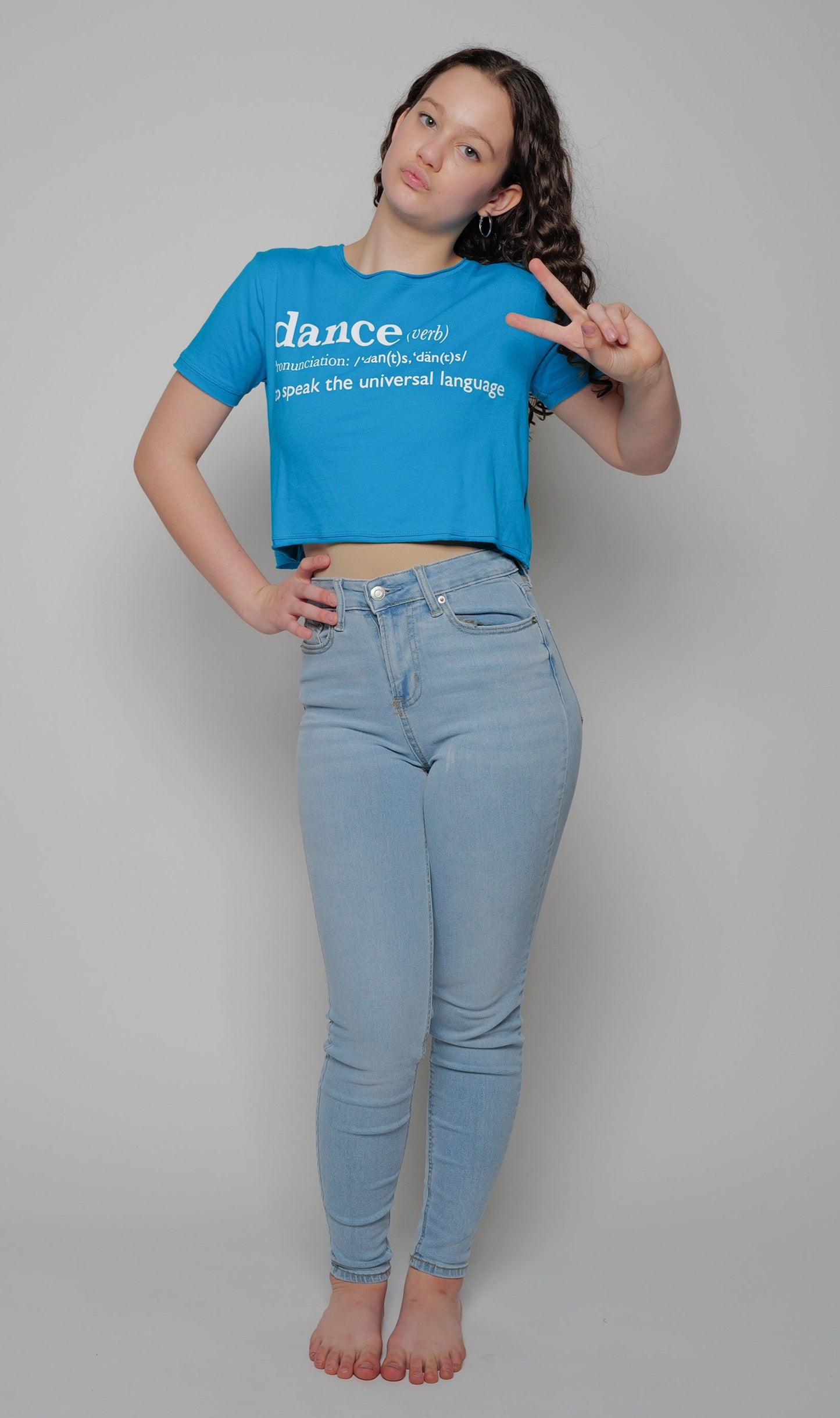 Dance Defined Crop Tee