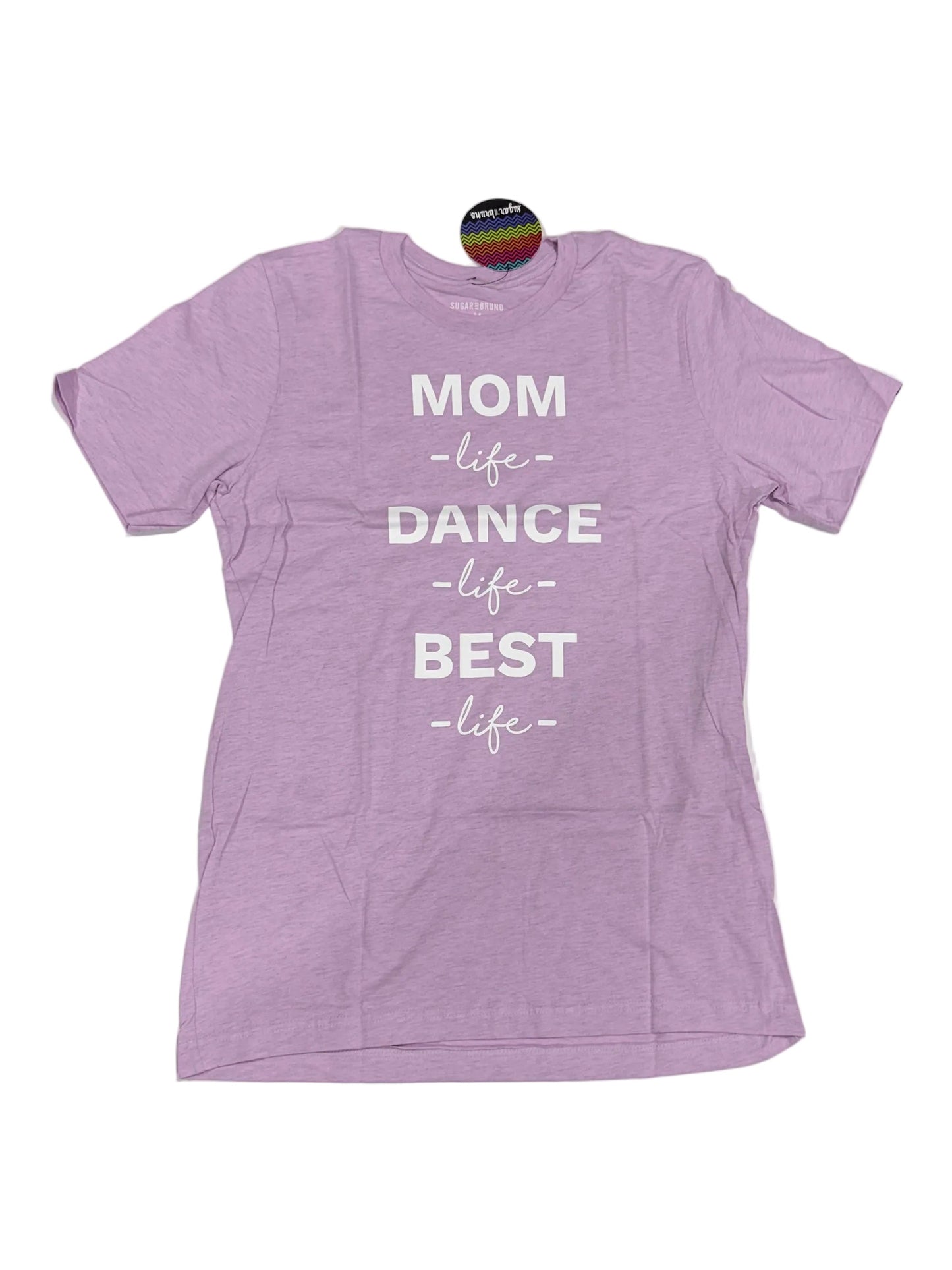 Mom Life Boyfriend Tee, Gray
