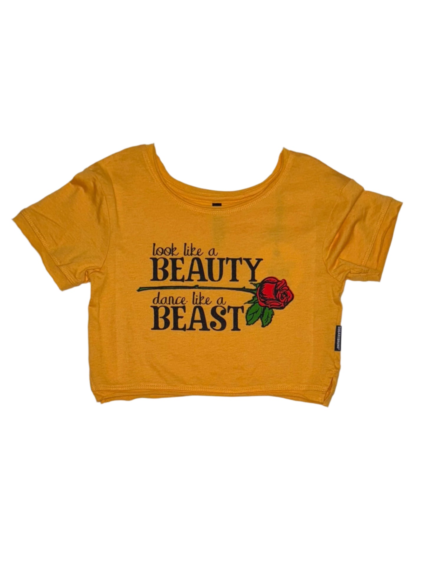 Dance Like a Beast Itty Bitty Crop Tee