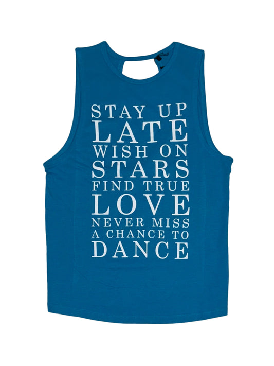 Stay Up Late Youth Twisted Pony Tank