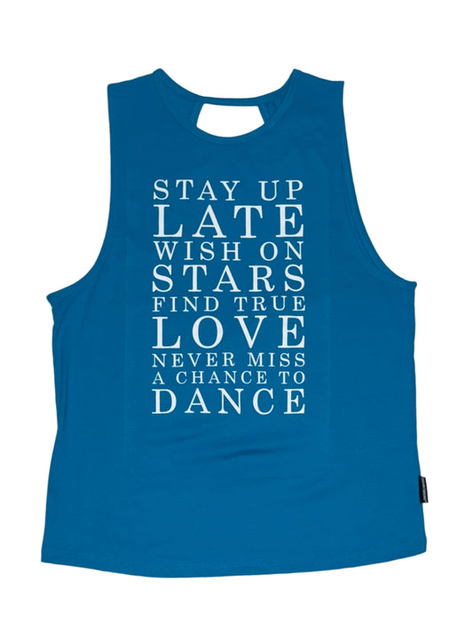 Stay Up Late Twisted Pony Tank