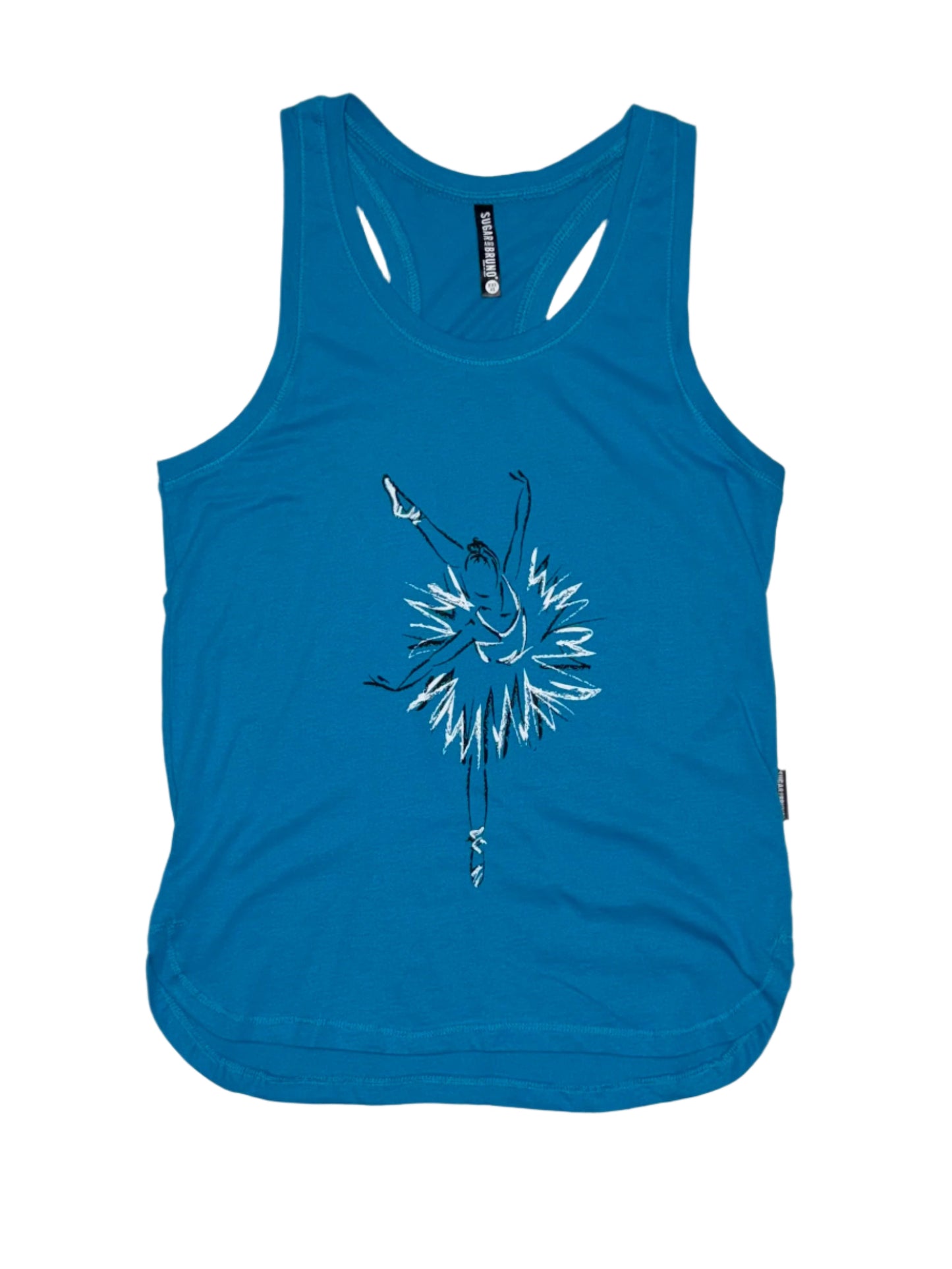 Chalk Ballerina Racerback Tank