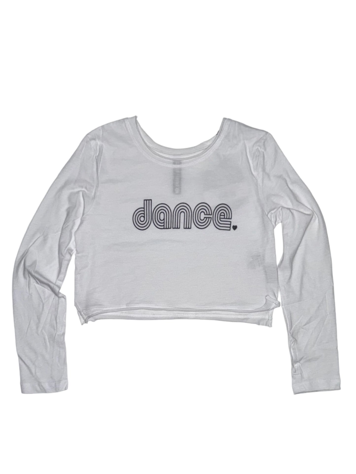 Groovy Dance Itty Bitty Long Sleeve Crop