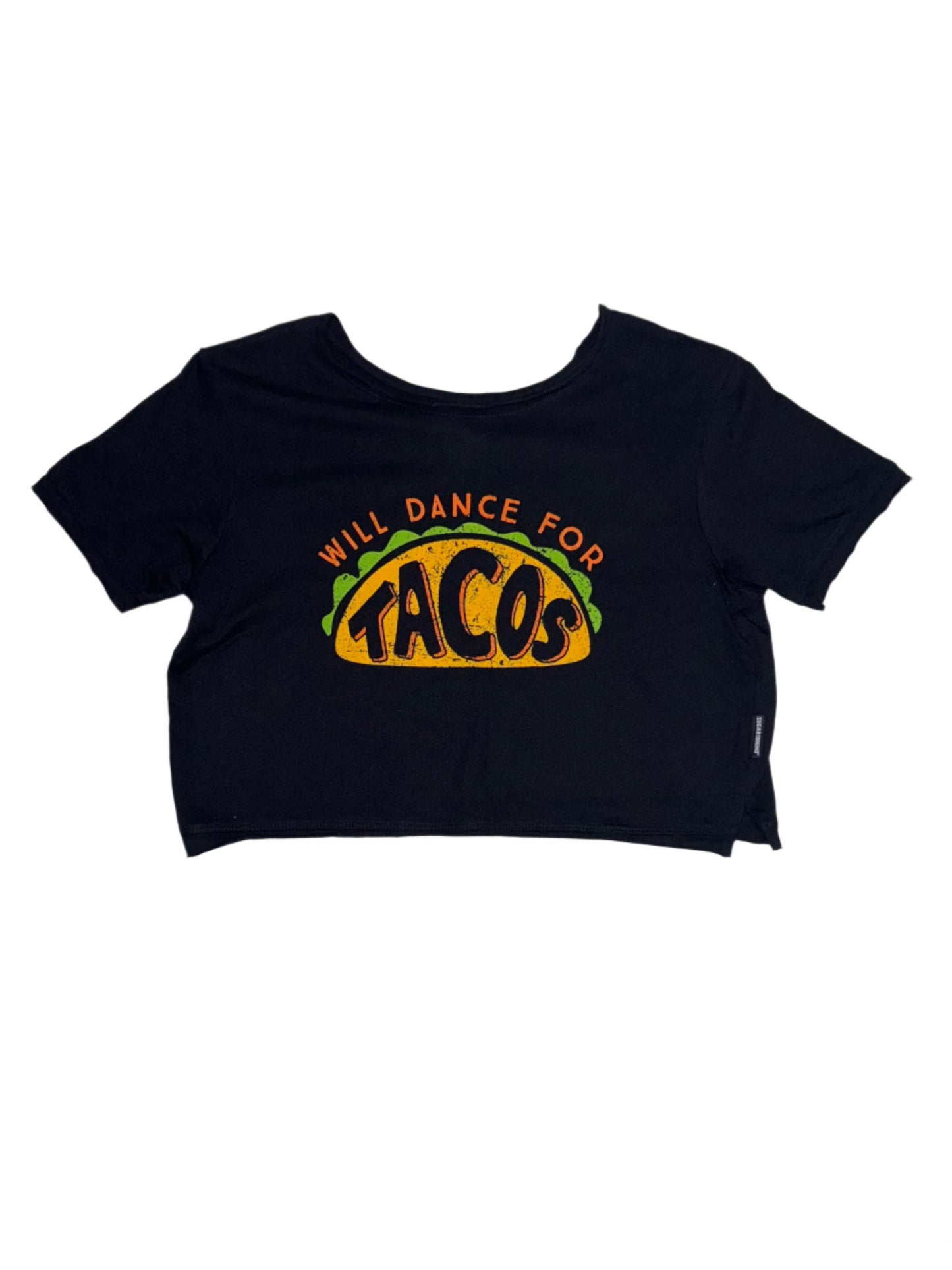 Dance For Tacos Crop Tee