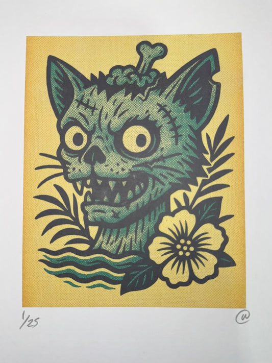 Tiki Treasures - Wil - Bone Brain Cat