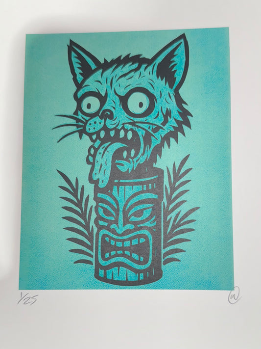 Tiki Treasures - Wil - Tiki Cat-Tail