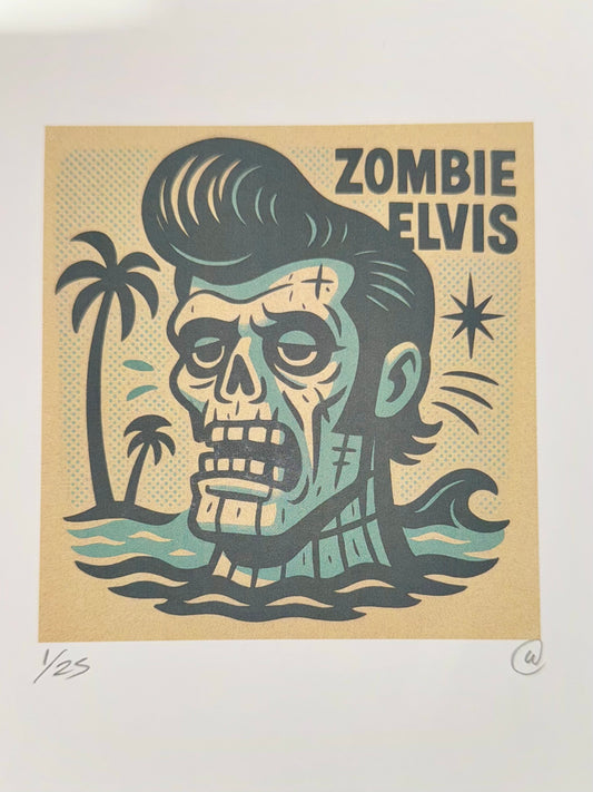 Tiki Treasures - Wil -  Zombie Elvis