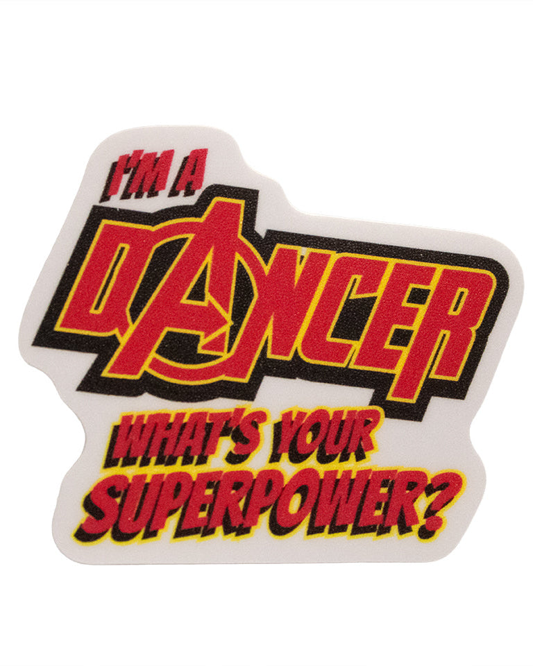 What is your Superpower water bottle sticker