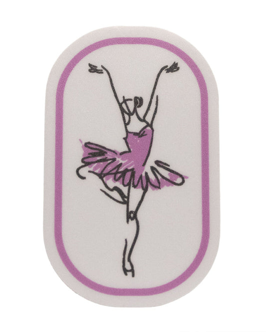 Ballerina water bottle sticker
