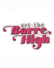 Set the Barre High water bottle sticker