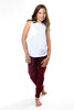 Twisted Pony Tank, White