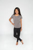 Upscale Tee, Steel Gray