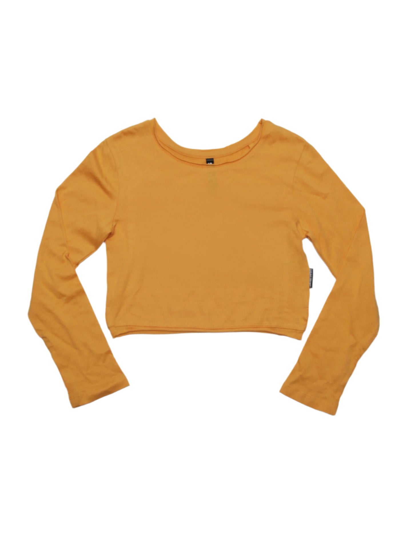 Crop Long Sleeve Tee, Sunflower