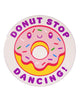 Donut Stop 3x3 water bottle sticker