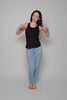 Racerback Tank, Black